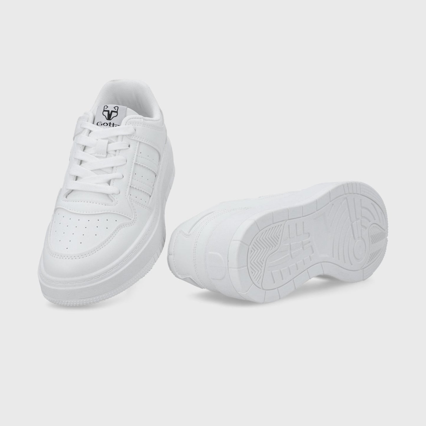 Zapatilla Plataforma Blanca Mujer 58030 - Gotta Perú