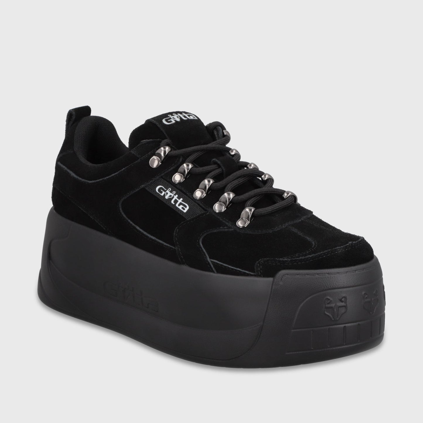 Zapatilla Plataforma Negra C732B - Gotta Perú