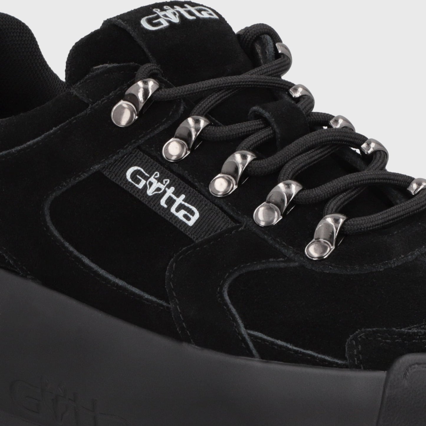 Zapatilla Plataforma Negra C732B - Gotta Perú