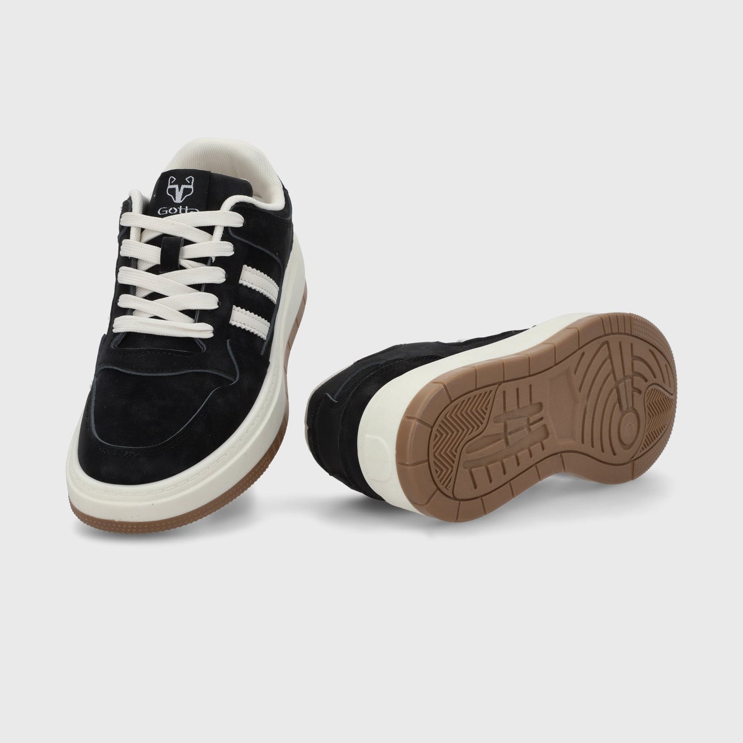 Zapatilla Plataforma Negra Mujer 58030 - Gotta Perú