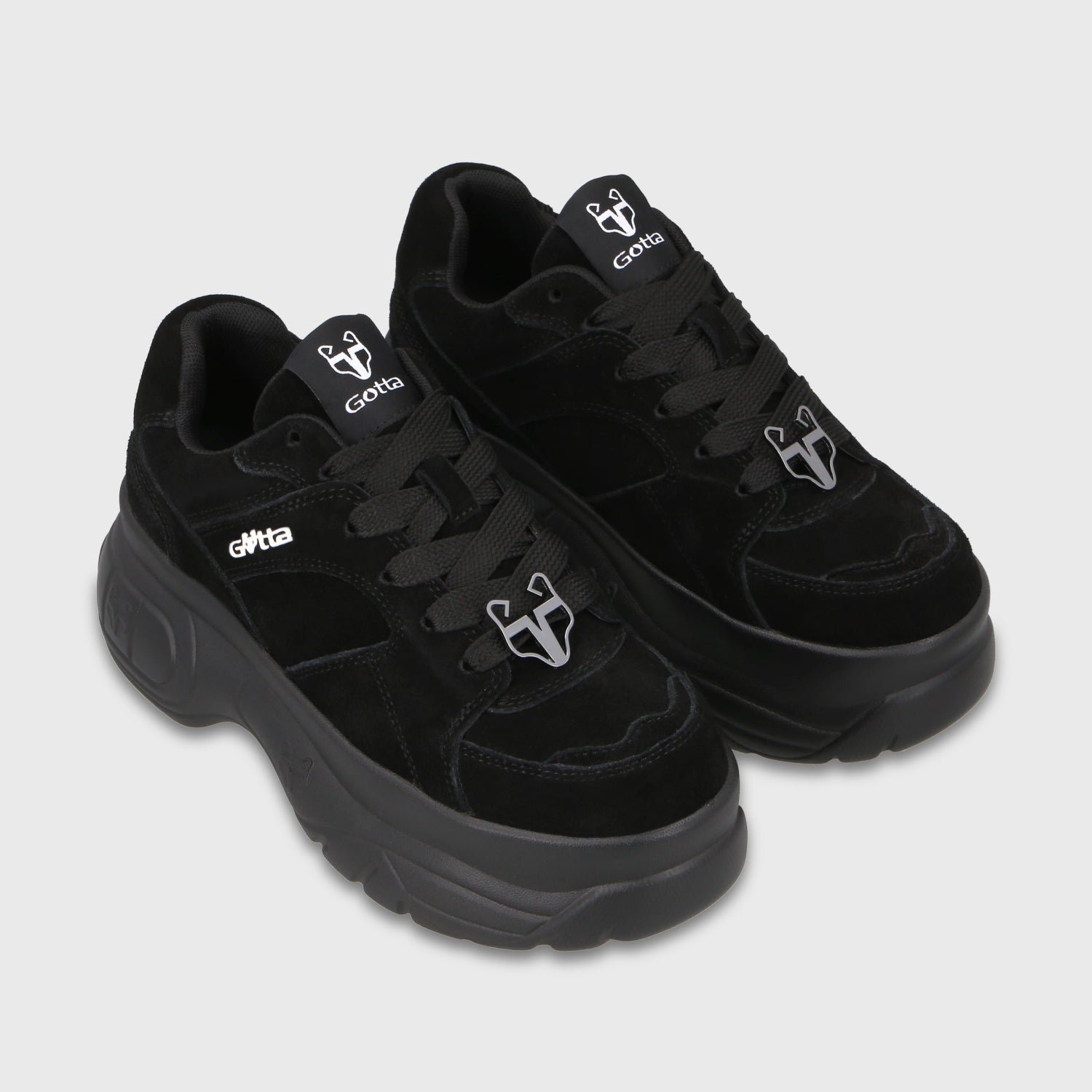 Zapatilla Plataforma Negra Mujer 9724A - Gotta Perú