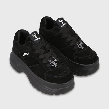 Zapatilla Plataforma Negra Mujer 9724A - Gotta Perú