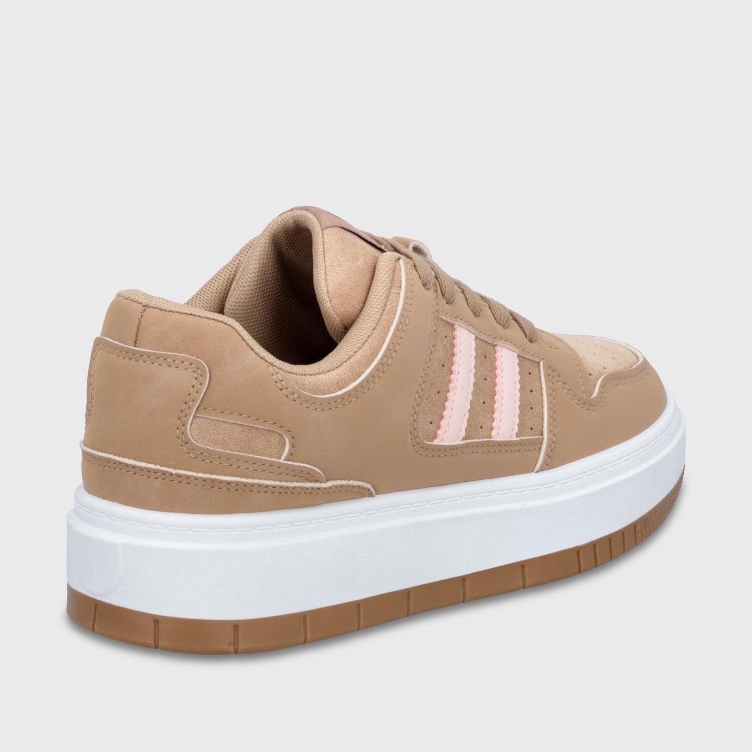 Zapatillas Plataforma Beige Mujer 58030 - Gotta Perú