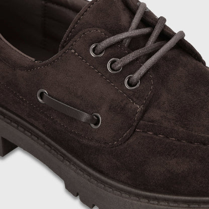 Zapato Café Mujer 6806053