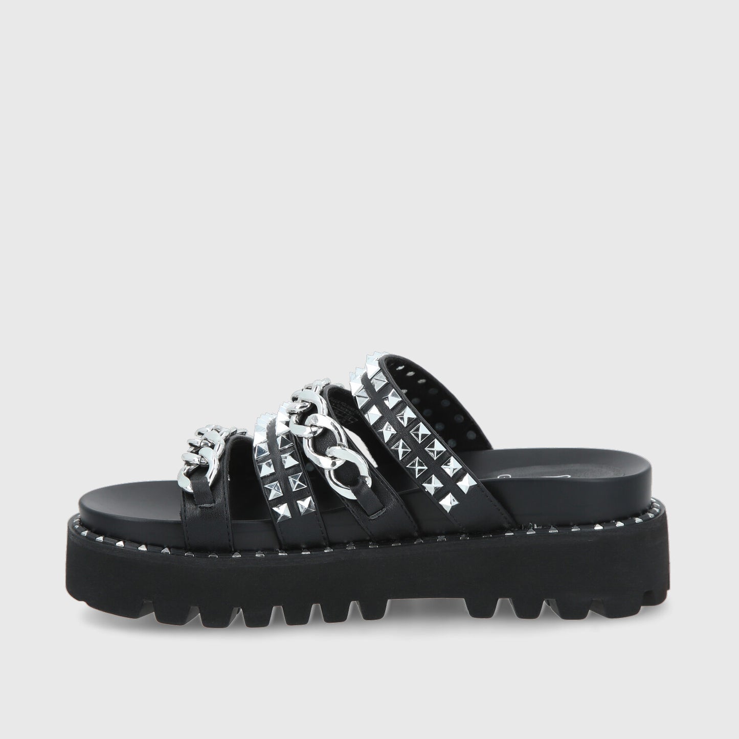 Sandalia Negra Mujer 1573A