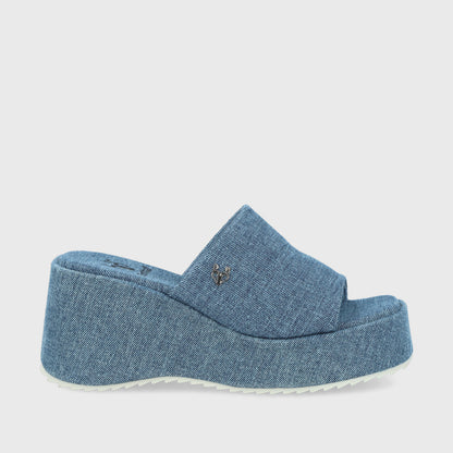 Sandalia Denim Mujer 35240